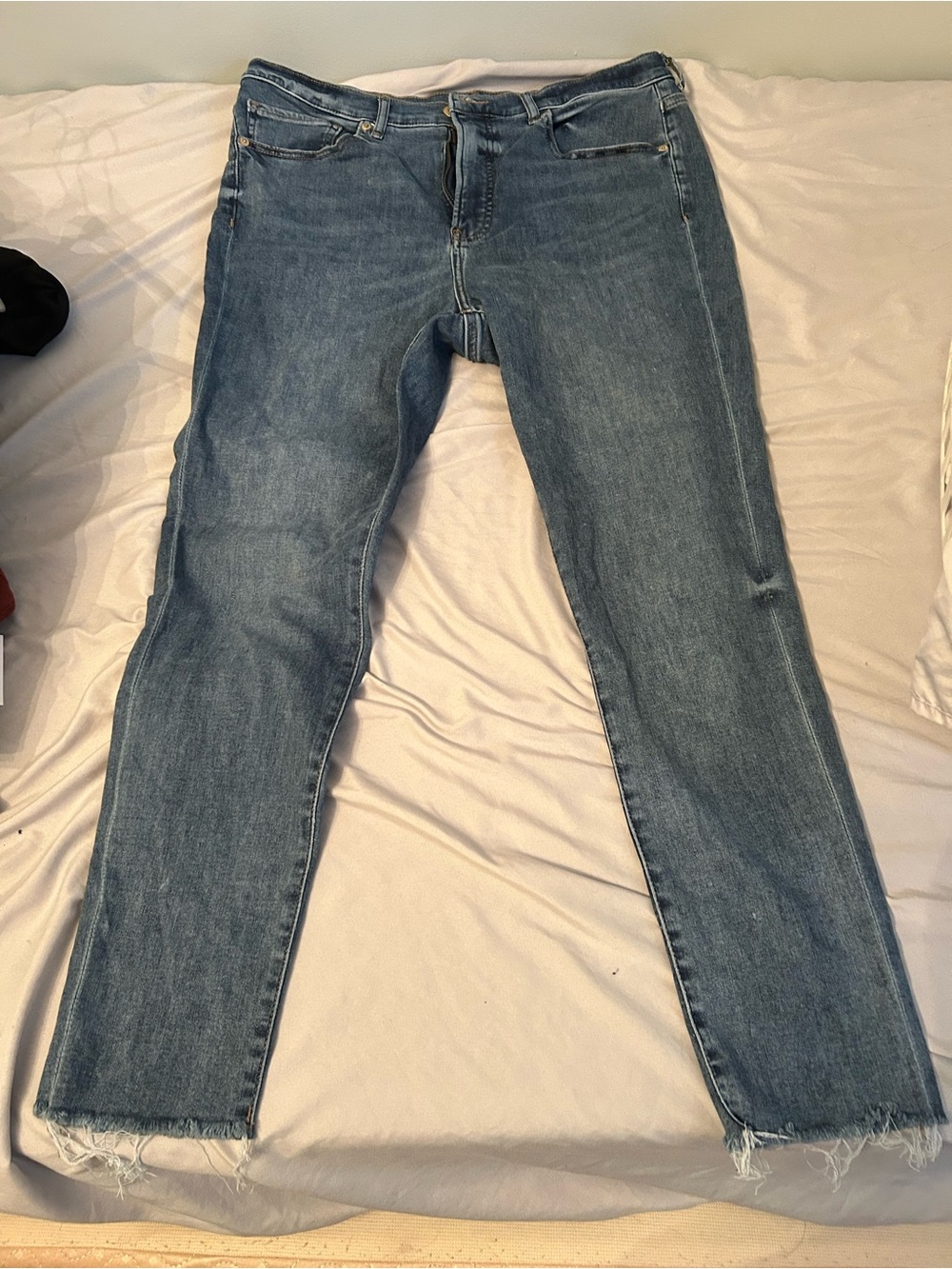 Express Blue Straight-Leg Women’s Jeans